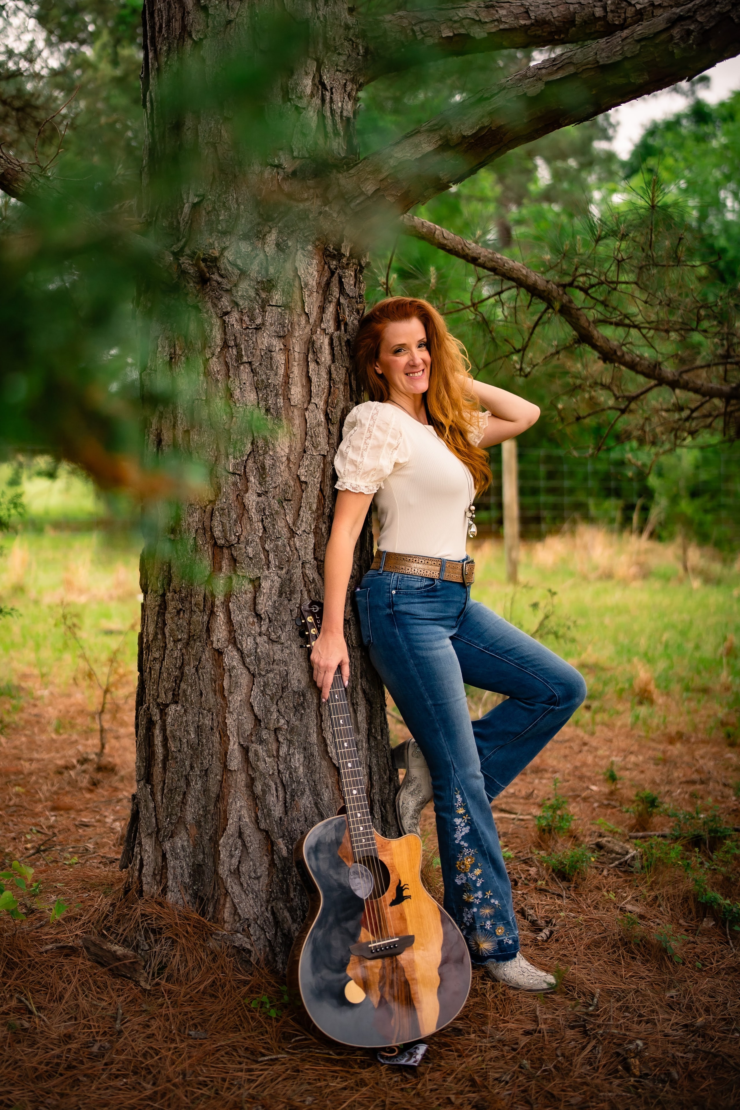 Outdoor with guitar